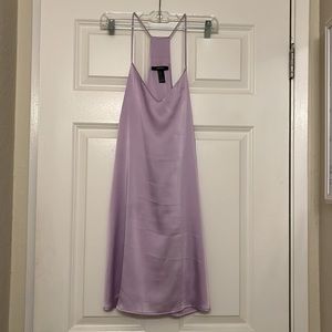 Lavender Satin dress